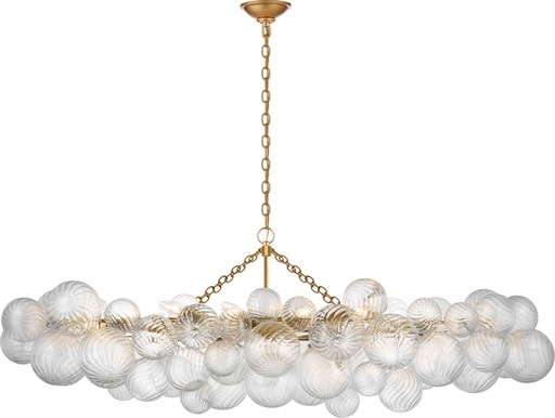 [VCC-JN 5117G-CG-EU] Kattokruunu Talia Large Linear Chandelier, Gild
