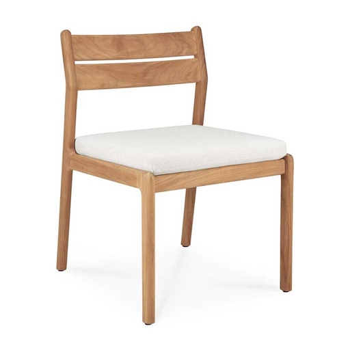 Tuoli Jack Outdoor, tiikki, pehmusteella, eri värejä