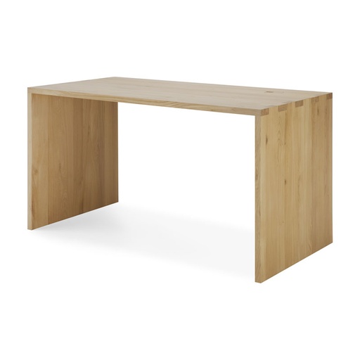 [ETHNI-50101] Työpöytä U desk 160 x 80 cm, tammi
