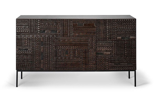 [ETHNI-12188---/D319] Senkki Ancestors Tabwa 150 x 85 cm