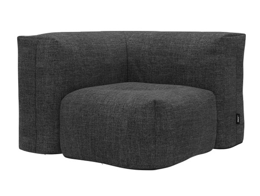 [SACKit-8400010] Kulmamoduuli Soft Sofa, Noir