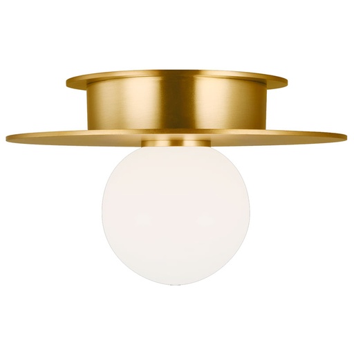 [VCC-KF1001BBS-EU] Plafondi Nodes Small Flush Mount, Brass
