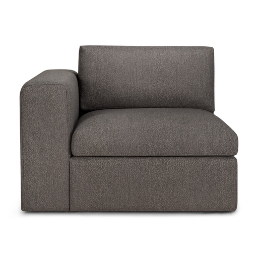 Moduulisohva Mellow, käsinoja oikealla, Granite Eco