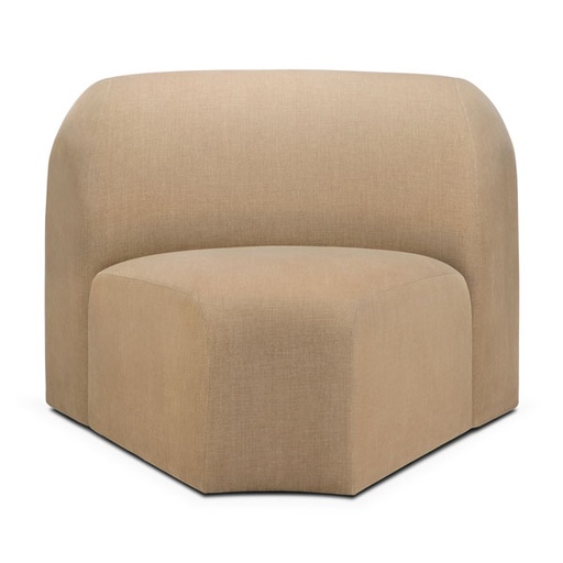 [ETHNI-20019] Moduulisohva Bulky 45° kulma, Light Sepia