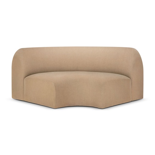 [ETHNI-20020] Moduulisohva Bulky, 90° kaareva kulma, Light Sepia
