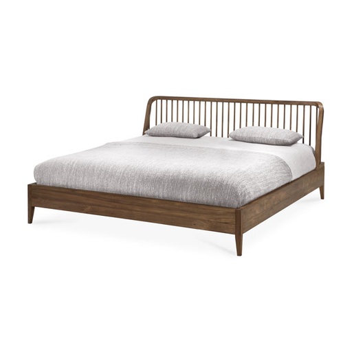 [ETHNI-14172] Sänky Spindle 180 cm, teak