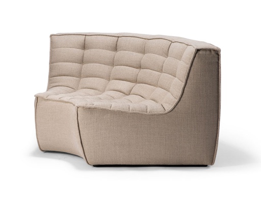 [ETHNI-20212---/I1018] Pyöreä kulmaosa N701, Beige