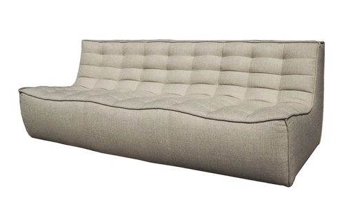 [ETHNI-20231---/I924] Sohva N701 3:n istuttava, Beige