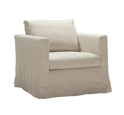 [BOS-E1557-0000-6L-PGEXCL-Linen Natur] Nojatuoli Anna, Linen Natur