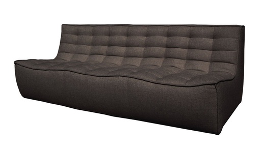 [ETHNI-20234---/I925] Sohva N701 3:n istuttava, Dark Grey