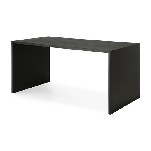 [ETHNI-50106] Työpöytä U desk 160 x 80 cm, tammi musta