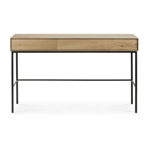 [ETHNI-51461] Työpöytä Whitebird 127 x 41cm, tammi