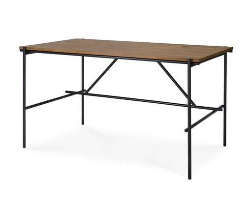 [ETHNI-10128] Työpöytä Oscar 140 x 70 cm, tiikki