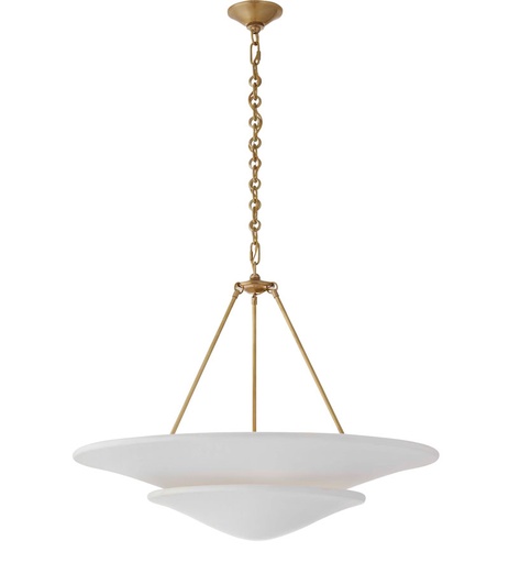 [VCC-ARN 5427HAB-PW-EU] Kattovalaisin Mollino Large Tiered Chandelier, Nickel
