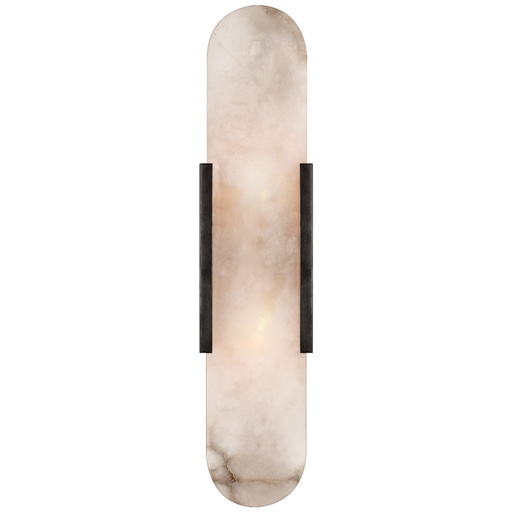[VCC-KW 2013BZ-ALB-EU] Seinävalaisin Kelly Wearstler Melange Elongated, Bronze