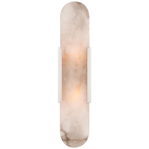 Seinävalaisin Kelly Wearstler Melange Elongated, Nickel