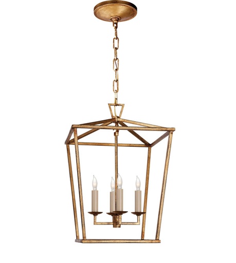 [VCC-CHC 2164GI-EU] Kattovalaisin Darlana Small Lantern, Gild