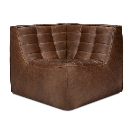 [ETHNI-20292] Kulmaosa N701, nahka Chestnut