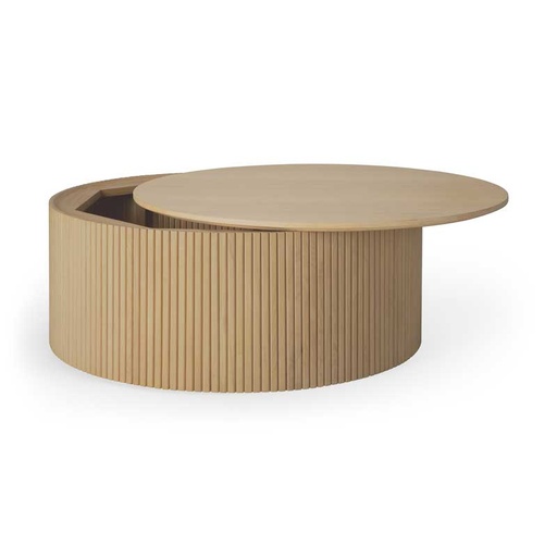 [ETHNI-50046] Sohvapöytä Roller Max 80 cm, tammi