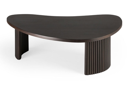 [ETHNI-35008---/A1918] Sohvapöytä Boomerang 85 x 77 cm, mahonki