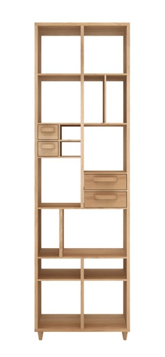[ETHNI-45016---/C2192] Kirjahylly Pirouette 60 x 200 cm, tammi