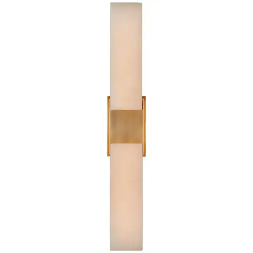 [VCC-KW 2116AB-ALB-EU] Seinävalaisin Covet Double Box Sconce, Brass
