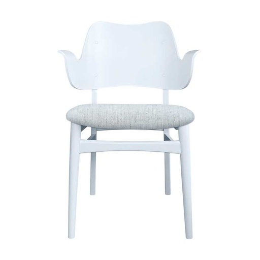 [WN-130-3024-9300] Pehmustettu ruokapöydän tuoli Gesture, valkoinen, Faith