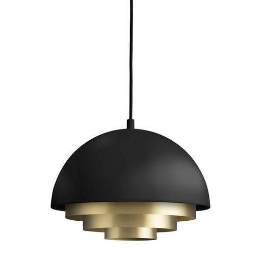 [WN-441-0047] Kattovalaisin Milieu Color Mini, Black/Brass