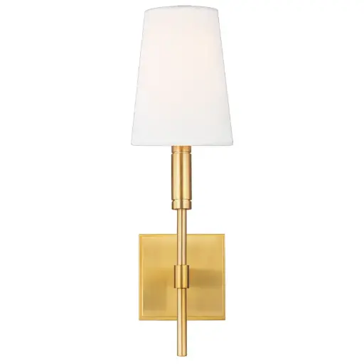 [VCC-TW1031BBS-EU] Seinävalaisin Beckham Classic Sconce, Brass