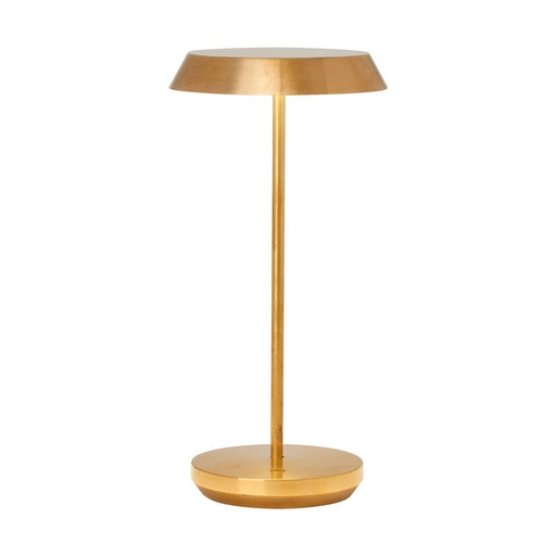 [VCC-SLTB25927NB-G] Ladattava pöytävalaisin Tepa, Natural Brass, ulkokäyttöön