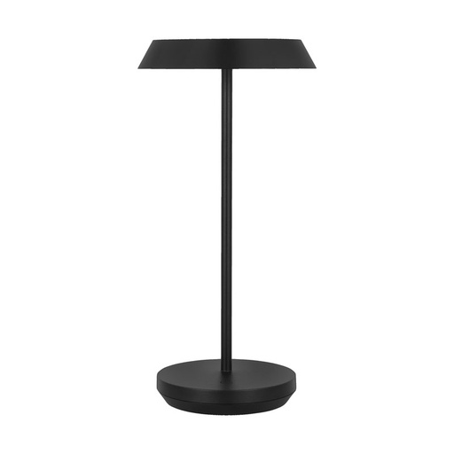 Ladattava pöytävalaisin Tepa, Black, ulkokäyttöön