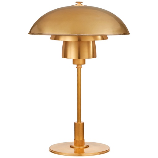 [VCC-TOB 3513HAB-HAB-EU] Pöytävalaisin Whitman Desk Lamp, Antique Brass