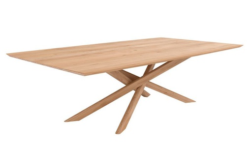[ETHNI-50178---/A287] Ruokapöytä Mikado 240 x 110 cm, tammi