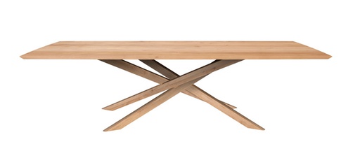 [ETHNI-50180---/A1156] Ruokapöytä Mikado 280 x 110 cm, tammi