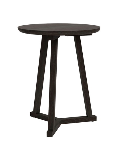 [ETHNI-50527---/A1203] Sivupöytä Tripod 46 cm, musta