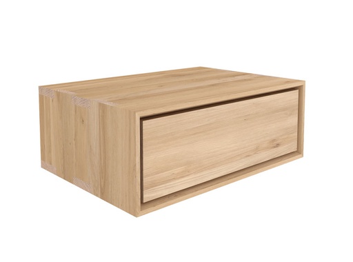 [ETHNI-51224---/A324] Yöpöytä Nordic II seinäkiinnitys, tammi