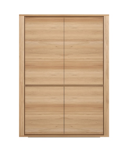 [ETHNI-51374---/C2187] Kaappi Shadow 115 x 160 cm, tammi