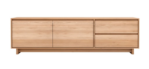 [ETHNI-51453---/D68] Tv-taso Wave 210 x 46 cm, tammi