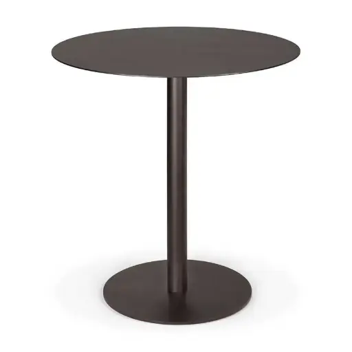 [ETHNI-60131] Pyöreä ruokapöytä Blend Outdoor 70 cm, Dark Bronze