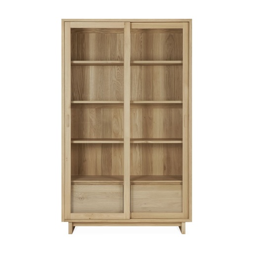 [ETHNI-51455---/C1784] Vitriini Wave 110 x 183 cm, tammi