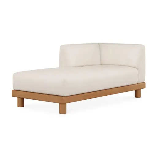 [ETHNI-10416] Moduulisohva Monocle Outdoor, divaani, käsinoja oikealla, White