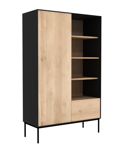 [ETHNI-51470---/D311] Kaappi Oak Blackbird 110 x 178 cm