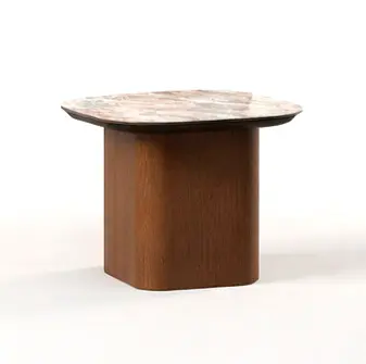 [PR-PALERMO-ST-50x50x42-SMOWAL-TUNDRAGLOS] Sivupöytä Palermo 50 x 50 cm, Tundra Glossy