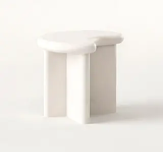 [PR-MOLLIS-ST-40x40x36-MORTEX-SALT] Sivupöytä Mollis 40 cm, Mortex Salt