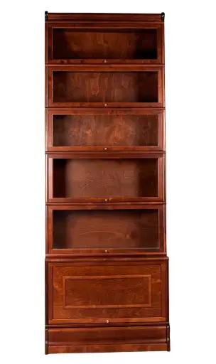 Boknäs kirjahylly vitriini  87 x 238 cm