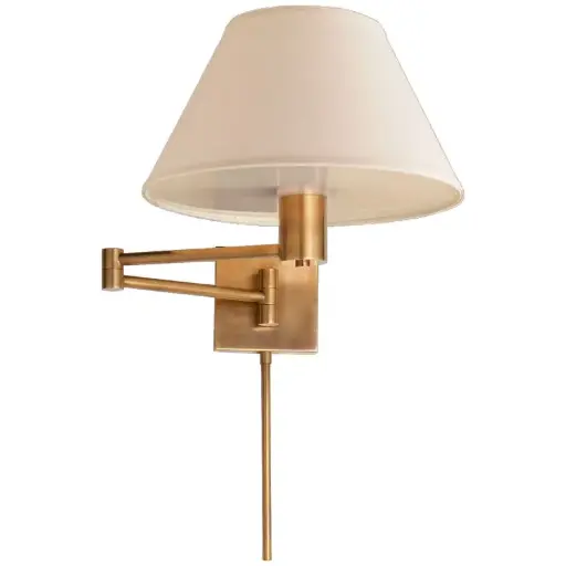 [VCC-92000D-L-EU-] Seinävalaisin Classic Swing Arm Wall, Brass