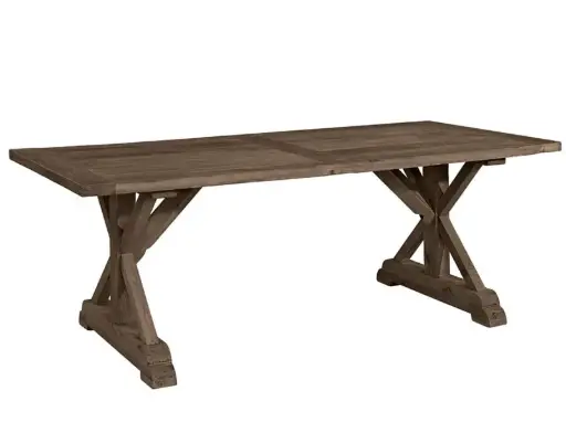 [ARTW-06-78000] Ruokapöytä Elmwood 220 x 100 cm, jalava