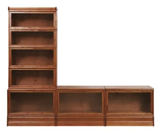 Boknäs kirjahylly tv-tasolla 261 x 207 cm