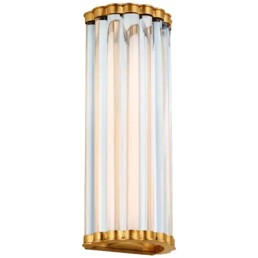 [VCC-CHD 2925AB-CG-EU] Seinävalaisin Kean 14" Sconce, Brass