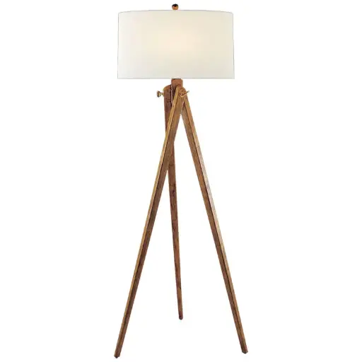 [VCC-SL 1700FW-L-EU] Lattiavalaisin Tripod Floorlamp, French Waxed Wood